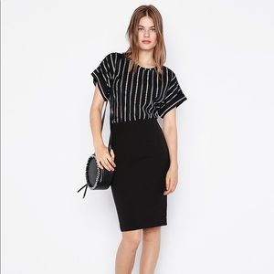 Express Extreme Stretch Black Pencil Skirt
